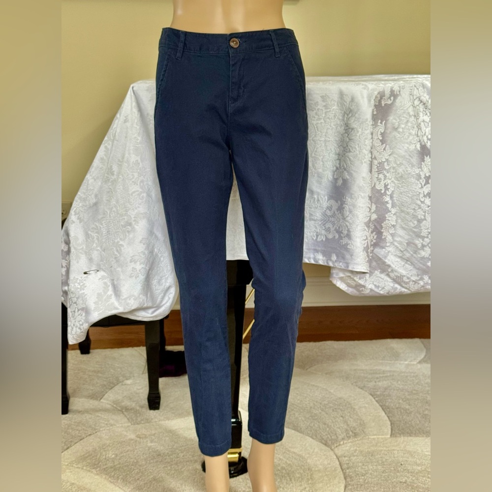 Old Navy navy blue skinny stretch pants